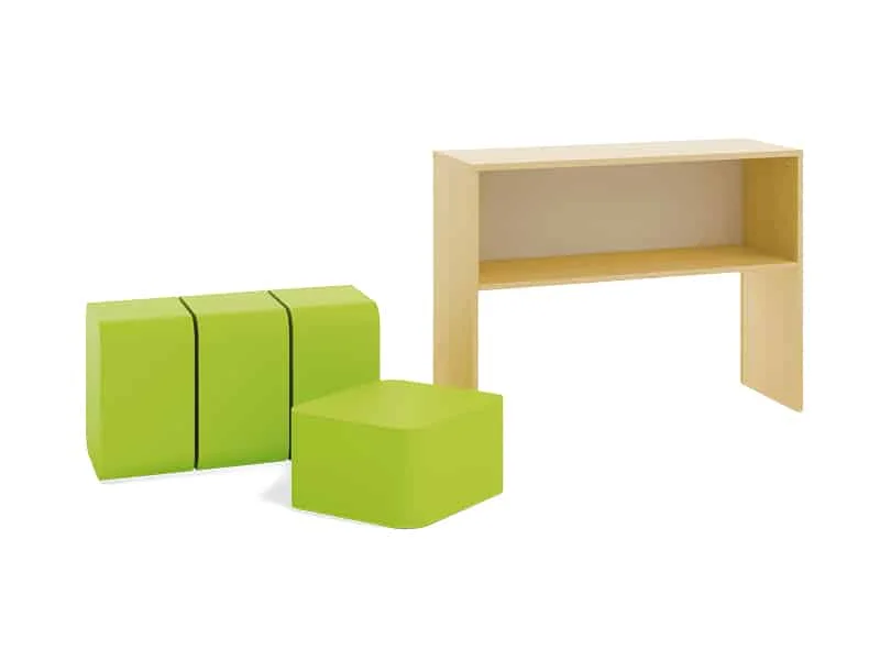 Mobilier adapté pour une classe de maternelle